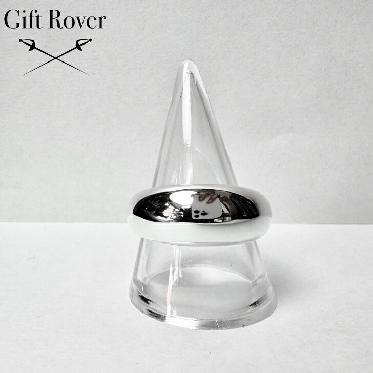 【Gift Rover ギフトローバー】GRR010 シルバーアクセサリー SILVER925 シルバー925 シルバーリング 無地 シンプルなリング 幅広 ユニセックス 大人のアクセサリー オリジナルブランド｜GiftRover