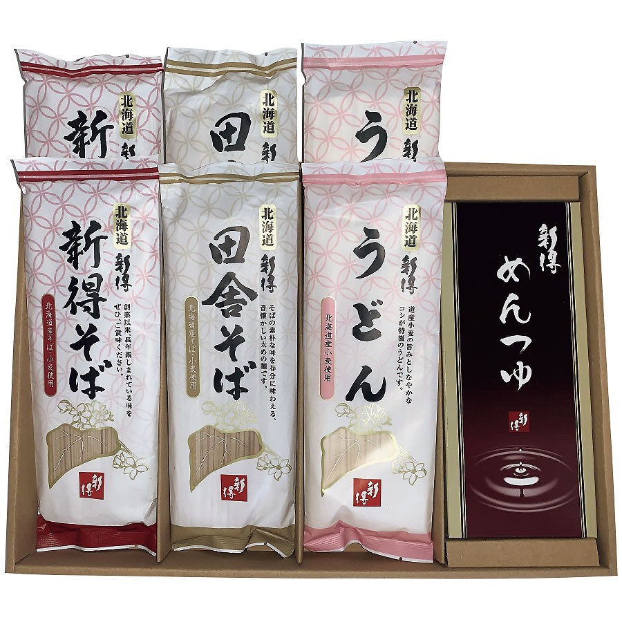 br>新得そば<br>乾麺詰合せ (SB-12N)<br><br><br> 通販