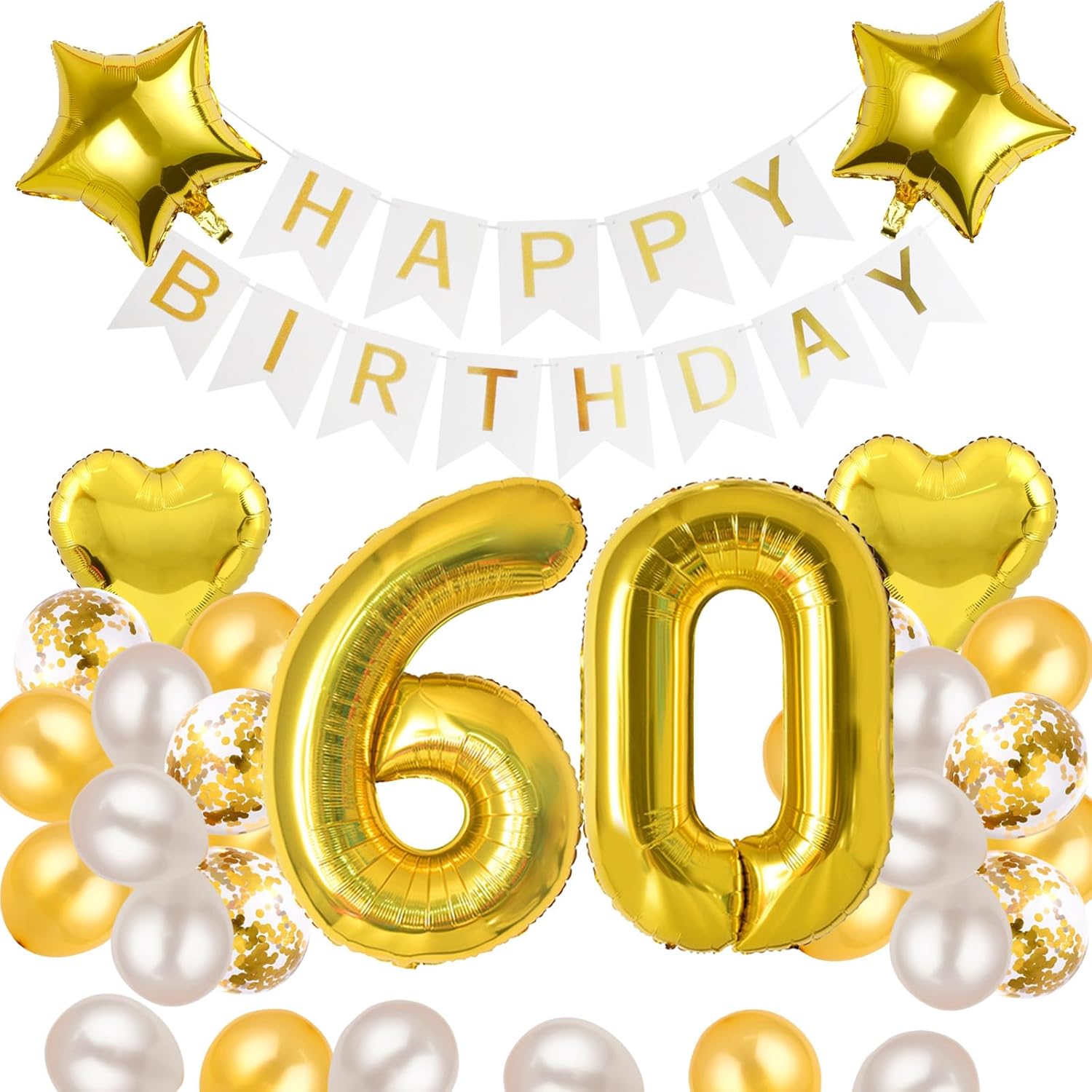 楽天市場】誕生日 飾り付け バルーン セット Happy Birthday