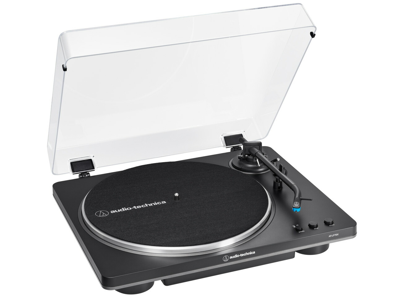 audio-technica(オーディオテクニカ) AT-LP70X BG フルオートターンテーブル ブラック／グレー