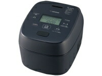 ZOJIRUSHI（象印） NW-MC07-BZ 圧力IH炊飯ジャー 鉄器コート 黒まる厚釜 4.0合炊き スレートブラック