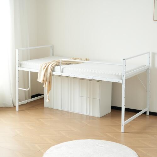 楽天市場】オーエスジェイ(OSJ) ロフトベッド パイプベッド シングル