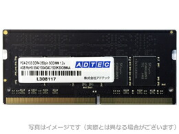 楽天市場】アドテック ノートパソコン用増設メモリ DDR4-2133 260pin