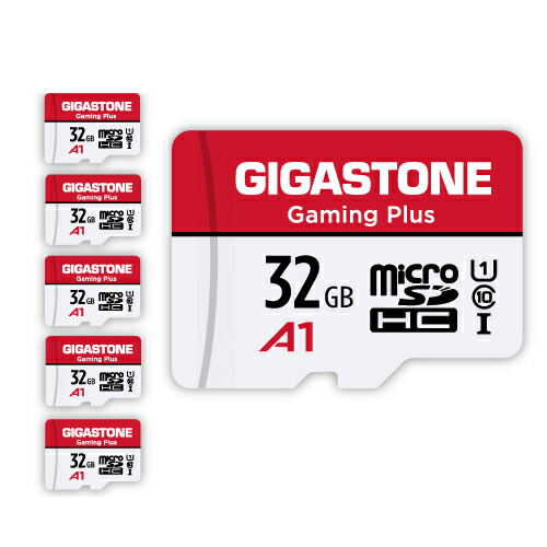 【Switch 1専用】 GIGASTONE マイクロsdカード 32GB 2個セット Gaming Plus フルHD microSDHC U1 C10 90MB/s UHS-I Full HD 動画 SDアダプター1枚付き 送料無料【5年保証】