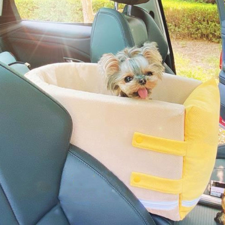 保障 今だけ特別価格 ドライブボックス ペットドライブボックス ドライブベッド 車用シート ドライブシート 小型ペット用 犬ベッド 猫用 小型犬用 車載用 肘掛け 飛出し防止 ソファー アームレスト 車載 ペットソファー ペットマット 安全 洗える ドライブ用品 Qdtek Vn