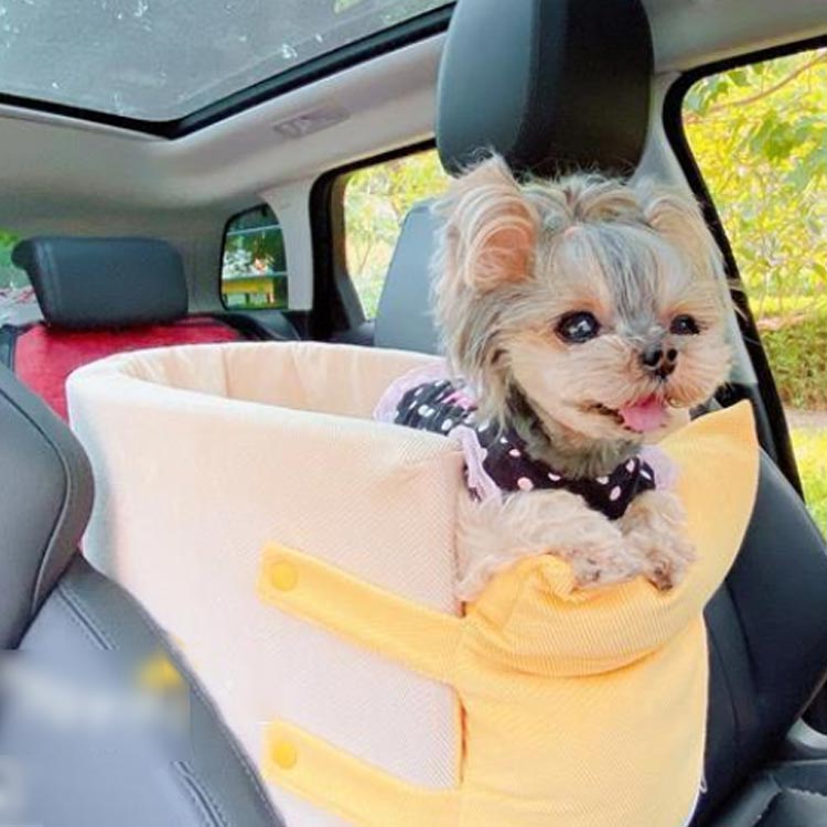 保障 今だけ特別価格 ドライブボックス ペットドライブボックス ドライブベッド 車用シート ドライブシート 小型ペット用 犬ベッド 猫用 小型犬用 車載用 肘掛け 飛出し防止 ソファー アームレスト 車載 ペットソファー ペットマット 安全 洗える ドライブ用品 Qdtek Vn