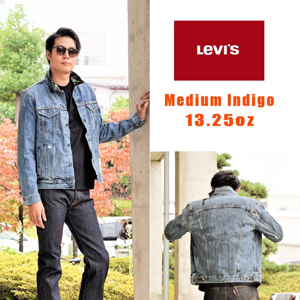 楽天市場 Levi S リーバイス トラッカージャケット Hulacollar 13 25oz 長袖 Gジャン セール Gigen 楽天市場店