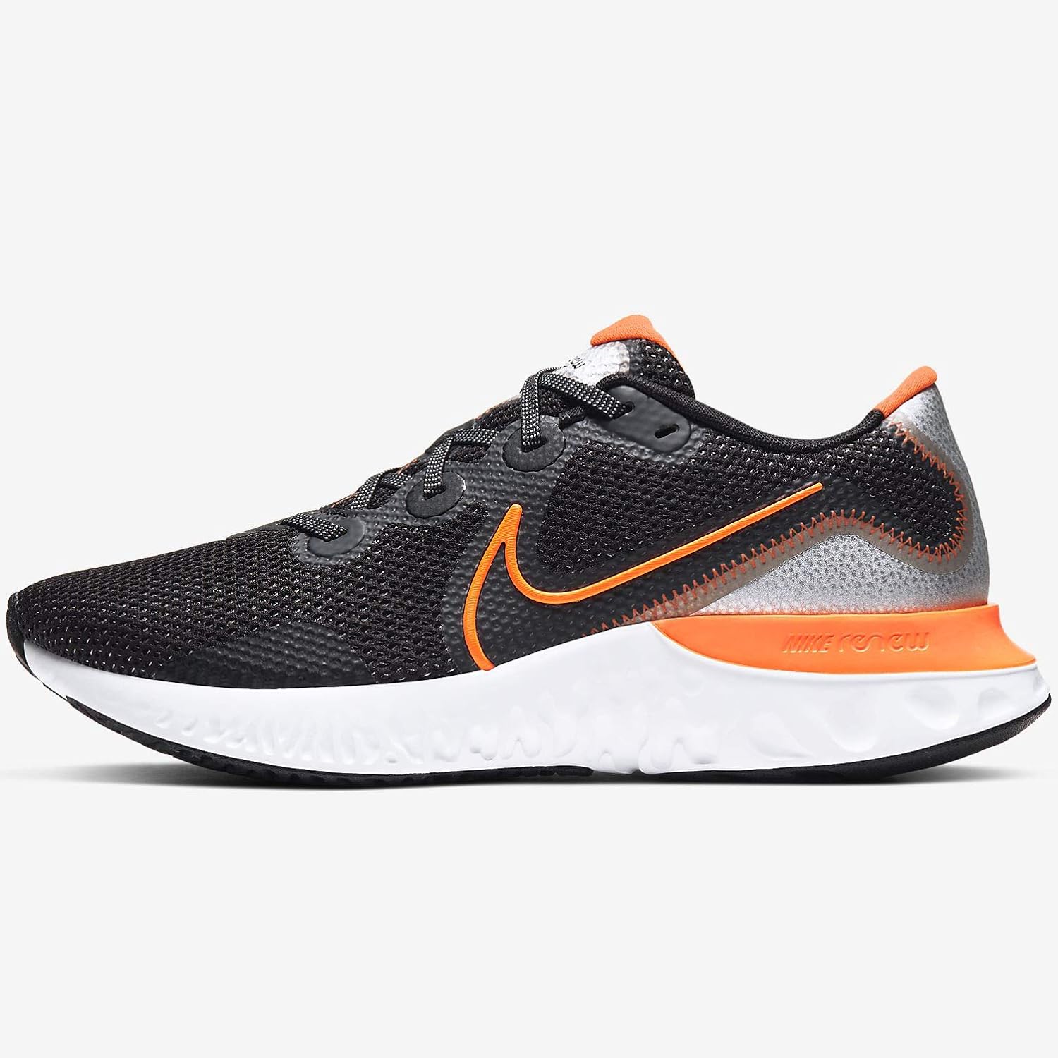 【楽天市場】ナイキ NIKE リニュー ラン RENEW RUN ブラック/パーティクルグレー/ホワイト/トータルオレンジ CK6357