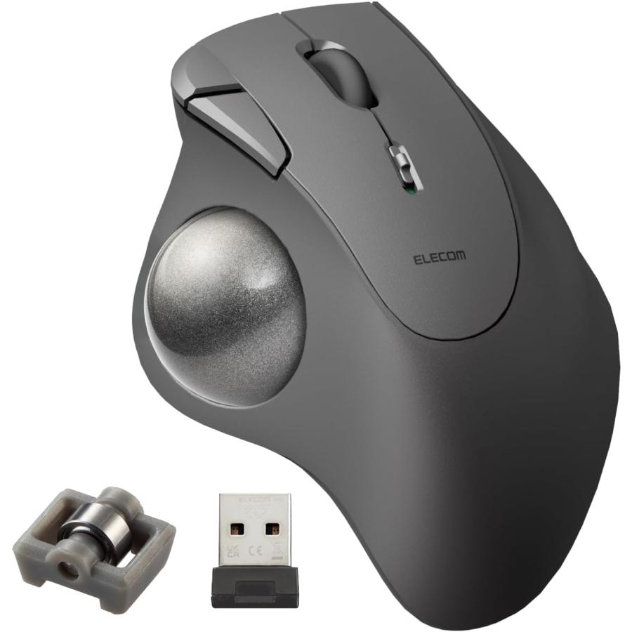 【新モデル】エレコムトラックボールマウス HUGE PLUS Bluetooth Amazon.co.jp: エレコム トラックボールマウス HUGE PLUS 静音