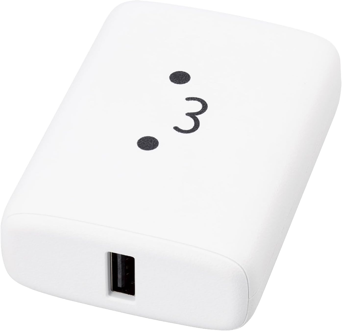 モバイルバッテリー 大容量 10000mAh 30W リチウムイオン電池 TypeC USBA 充電ケーブル付属 しろちゃん DE-C69L-10000WF