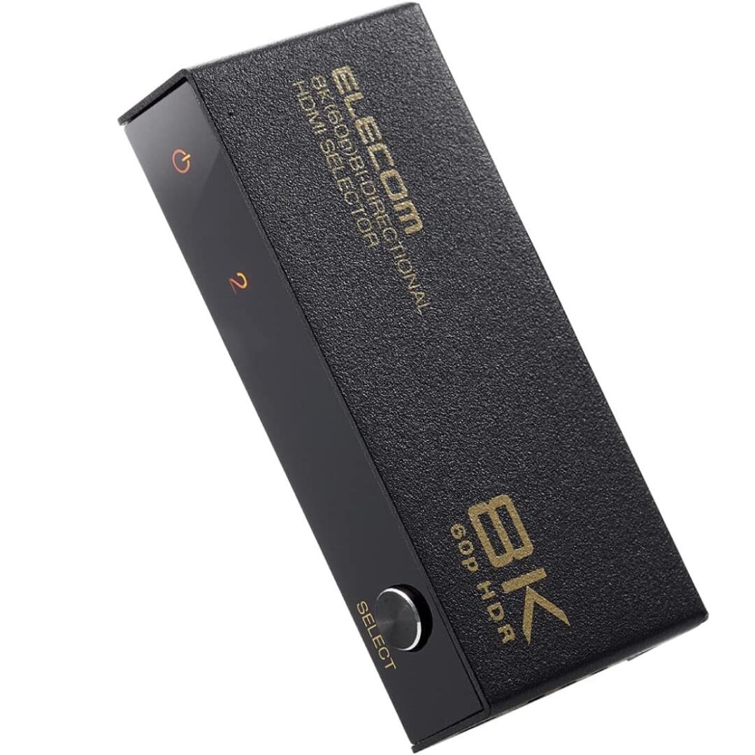 ELECOM HDMI対応分配器 8分配 楽天市場】エレコム HDMI切替器 双方向タイプ 8K60Hz対応 双方向