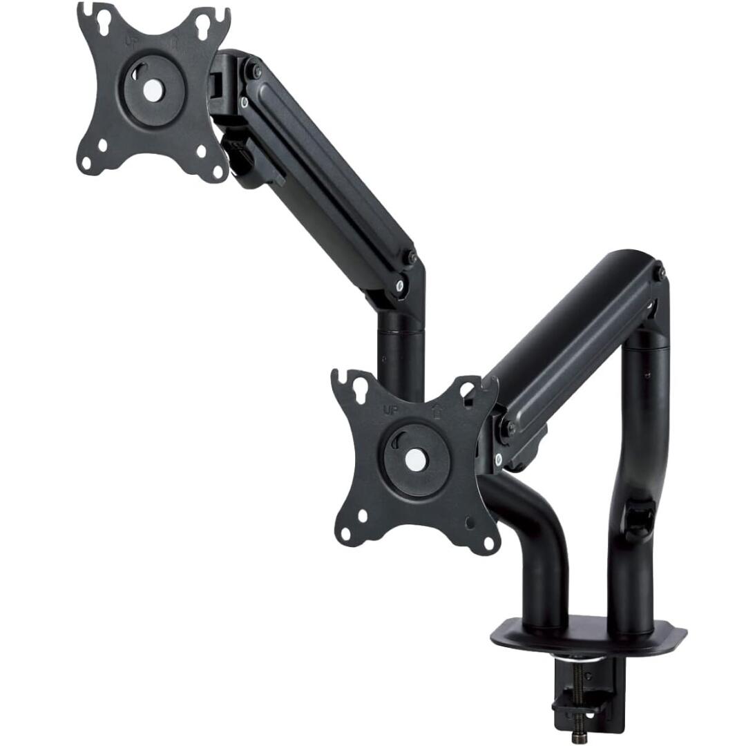 楽天市場】エレコム モニターアーム ディスプレイアーム ダブルアーム