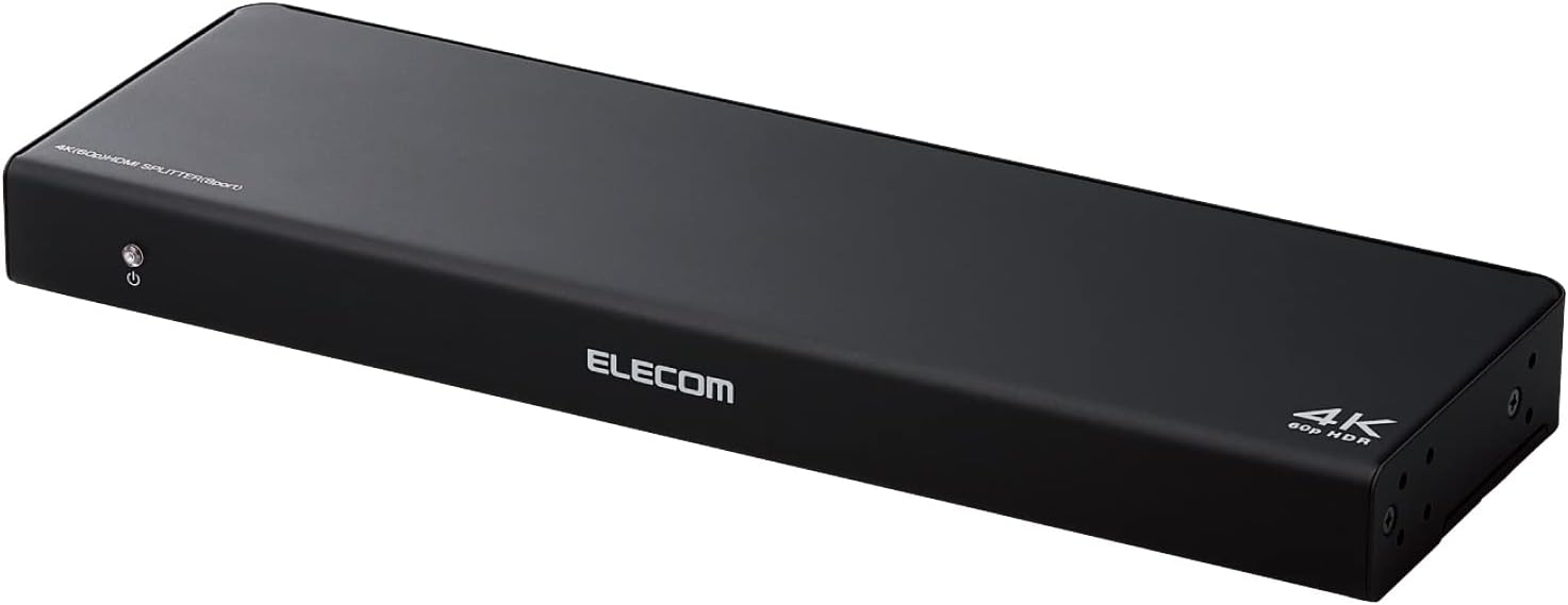 楽天市場】エレコム HDMI分配器 4K 60Hz(18Gbps) 1入力 4出力 HDCP2.2