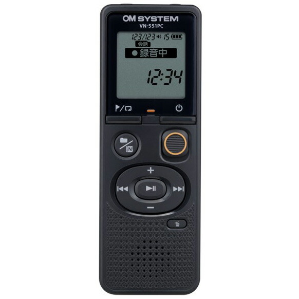 OM SYSTEM オーエムシステム VN-551PC ICレコーダー Voice-Trek 4GB