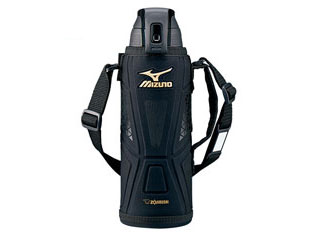 ZOJIRUSHI 象印 【保冷専用】SD-FX10-BA ステンレスクールボトル TUFF 【1.0L】(ブラック) ステンレスボトル 水筒 大容量 mizuno ミズノ 衝撃吸収 スポーツドリンク 保冷専用