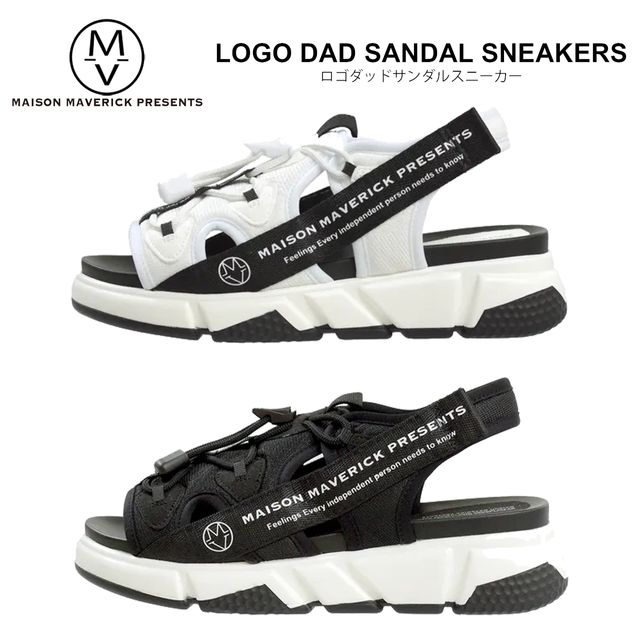 MAISON MAVERICK PRESENTS 【レディース】マベリックロゴ ダッドサンダル スニーカー 40MS2326 メゾンマベリックプレゼンツ MAVERICK LOGO DAD SANDALS SNEAKER