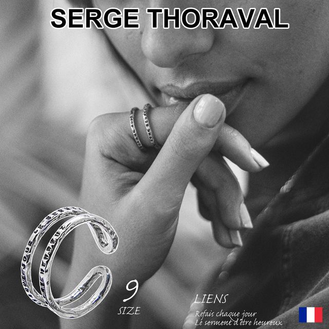 楽天市場】セルジュトラヴァル / SERGE THORAVAL リング Bonheur