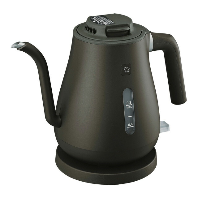 ZOJIRUSHI 象印 CK-LA08-BZ(セピアブラック) 電気ケトル  細口タイプ 0.8L
