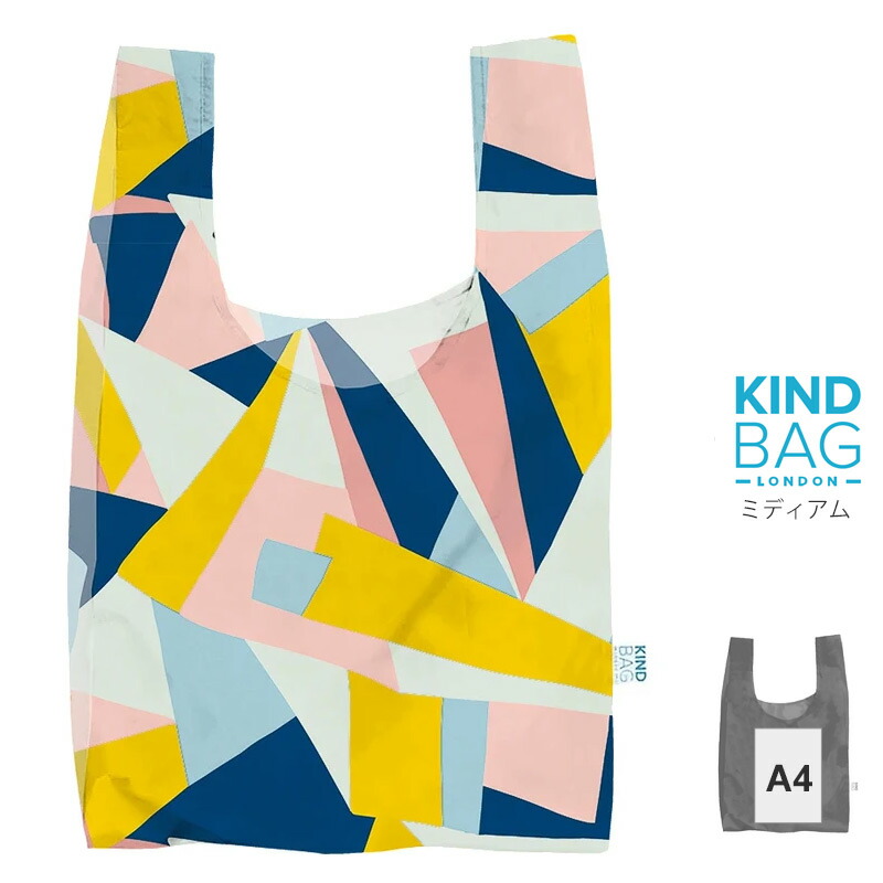 【楽天市場】KIND BAG カインドバッグ 英国ブランド エコバッグ Mosaic モザイク ミディアムサイズ 3891002：GIMMICK