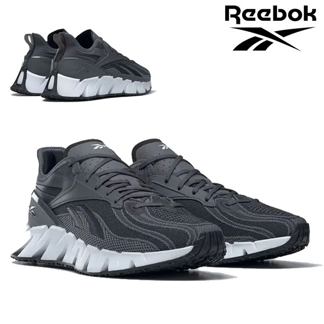 リーボック Reebok 【ユニセックス】ジグ キネティカ 3 【ピュアグレー/フットウェアホワイト/コアブラック】 100032802 ランニングシューズ ZIG KINETICA 3