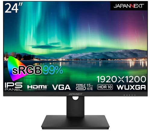 JAPANNEXT ジャパンネクスト WUXGA相応う 24型液晶見せびらかす/Type-C×1,HDMI×2/金棒引き/2年引き受ける JN-IPS24WUXGAR-C 単品買いもとめるのみ可（区別不能商いものであれば複数形買いもとめる可） クレディットカード 必要経費取り替えっこ決済のみ