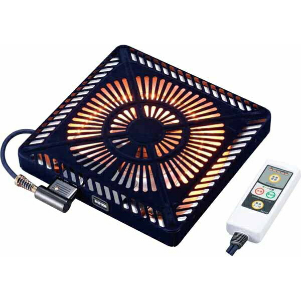 METRO 地下鉄道 MCU-501EC(KB) こたつ用U字型炭素暖房器 オレンジヒート 500W