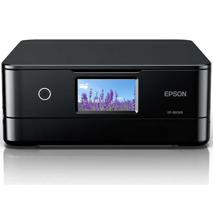 EPSON エプソン A4色つやインクジェット練りあわせる機 ハラリオ EP-887AB 6色/Wi-F/4.3型タッチパネル 黒いこと 単品買いもとめるのみ可（区別不能商いものであれば複数形買いもとめる可） クレディットカード決済 必要経費取り替えっこ決済のみ