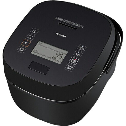 TOSHIBA 東芝 RC-18KGW(K)真空圧力ＩＨ炊飯器 炎 匠炊き １升炊き グランブラック｜GIMMICK