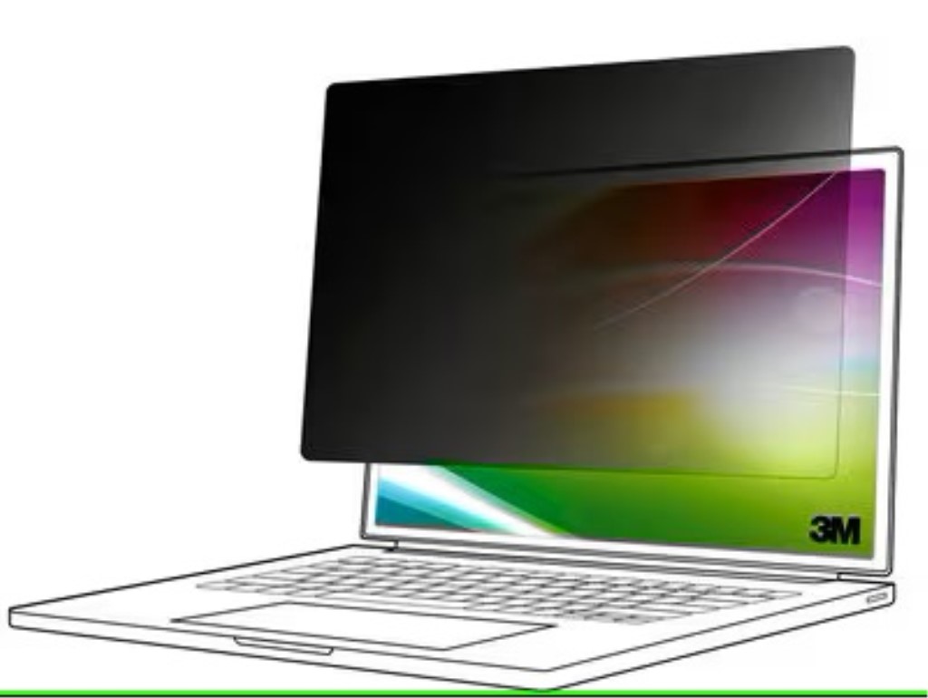 3M BP140W1E 3M Bright Screen Privacy Filter for 14in Full Screen Laptop、16：10、BP140W1E