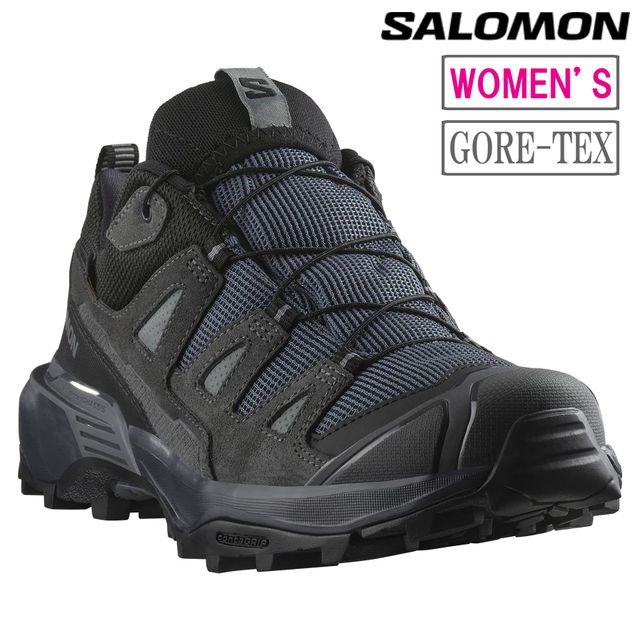 サロモン SALOMON 【レディース】Xウルトラ 360 なめし革 ゴアテックス【タービュランス/黒いこと/セドナセージ】 L47571600 X ULTRA 360 LTR GTX W Turbulence / Black / SEDONA