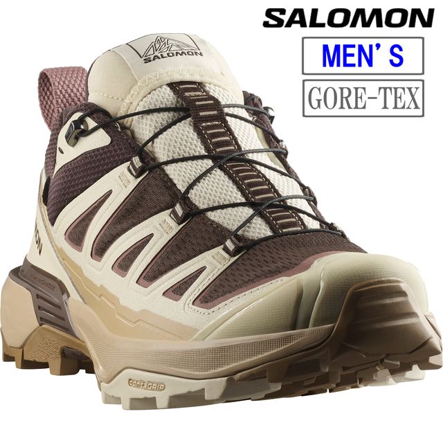 SALOMON サロモン 【メンズ】Xウルトラ 360 境界線 ゴアテックス 【デリシオソ/扁桃酪漿/突っ張り白木】 L47816800 X ULTRA 360 EDGE GORE-TEX 山歩きシューズ