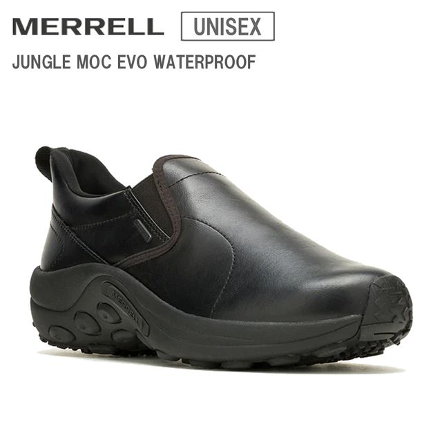 メレル MERRELL 【ユニセックス】ジャングルモック エボ ウォータープルーフ 【ブラック】 U5006787 JUNGLE MOC EVO WATERPROOF