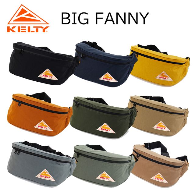 KELTY ケルティ ビッグファニー 【12L】 32591804 ボディバッグ ショルダーバッグ コーデュラナイロン BIG FANNY｜GIMMICK