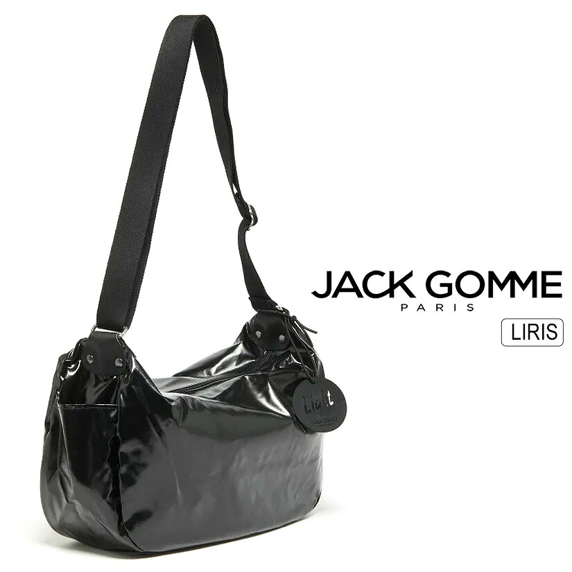 Jack Gomme ジャックゴム LIGHT ORIGINAL LIRIS【BLACK】ショルダーバッグ はっ水 00000042510009 25E1215.LVO_LIRIS 【正規販売店】｜GIMMICK