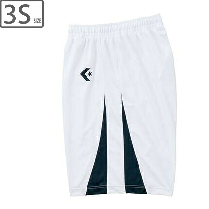 CONVERSE コンバース 【メンズ】ゲームパンツ【ホワイト/ブラック】)【3Sサイズ】CB251801-1119 吸汗 速乾 日本製