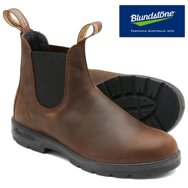 ブランド名石ころ blundstone 【ユニ一発やる】古典派音楽 サイドゴアブーツ 【アンティーク赤銅色】BS1609251