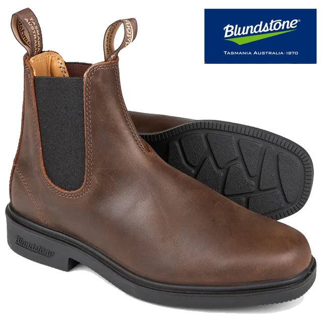 ブランドストーン blundstone 【ユニセックス】サイドゴア ドレスブーツ 【アンティークブラウン】BS2029251 ビジネスシューズ