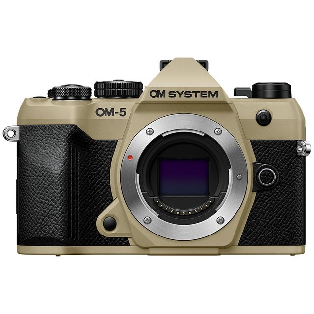 OM SYSTEM オーエムシステム 納期約2週かかります OM-5 Mark II 上半身 砂子ベージュ