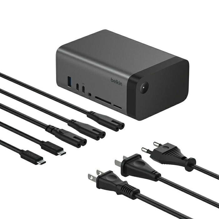 belkin ベルキン USB-C 11-in-1 Pro GaNドック（150W） INC020qcSGY｜GIMMICK