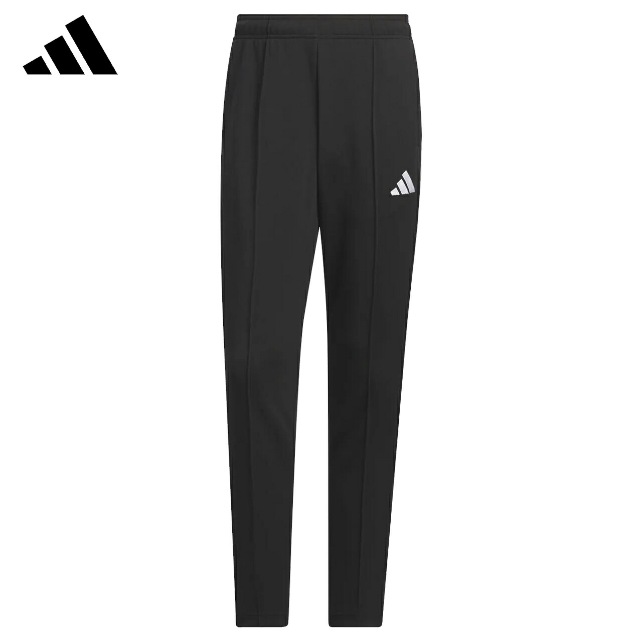 【新品未使用】アディダス メンズ スリーストライプスパンツ　ブラック　L 82 adidas アディダス メンズ ニットパンツ スリーストライプス