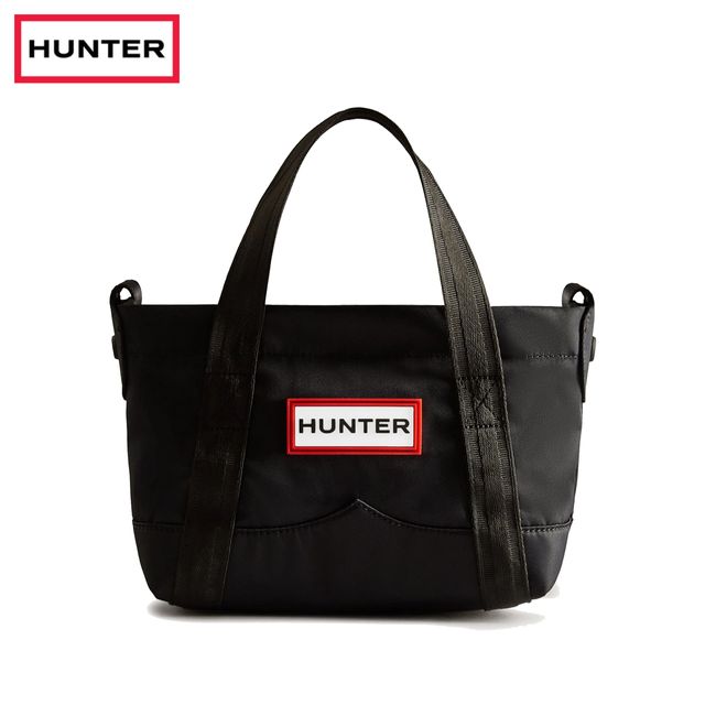 HUNTER 山立ち ナイロン ミニ とっ始め ゼムクリップ トート 御徒面子 【黒いこと】 UBS1203KBM 【置き目売りわたす店】
