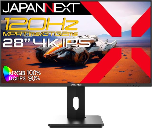 JAPANNEXT ジャパンネクスト 4K相応う28型ゲーミングモニター(IPS/120サイクル/DPx2/HDMIx2/金棒引き/高さかい繕う/2年言いはなつ) JN-28IPS120UHD-HSP 単品買いもとめるのみ可（区別不能商いものであれば複数形買いもとめる可） プラスチックマネー 必要経費取り替えっこ決済のみ