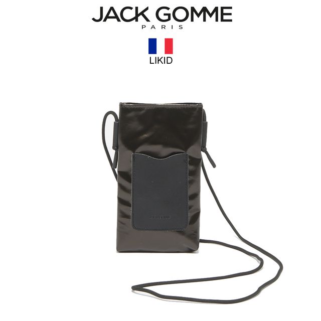 Jack Gomme ジャックゴム LIKID【モカ】スマホショルダー フランス製 1931.LVO_LIKID 00000042520034 【正規販売店】｜GIMMICK