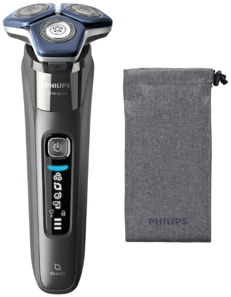 PHILIPS フィリップス 【在庫限り！】S7887/10　ウェット＆ドライ電動シェーバー　ダーククローム SkinIQテクノロジー搭載で、あなたに最適なシェービングを
