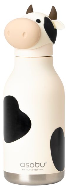 Asobu アソブ ボトル おすすめ キャラクターボトル 460ml 保温保冷ステンレスボトル asobu BESTIE ウシ SBV44CO