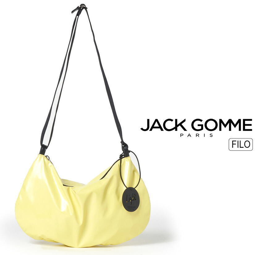 Jack Gomme ジャックゴム FILO【LIME】 薄型ショルダー LIGHT ORIGINAL はっ水生地 25E1541.LVO_FILO 10062012510013 【正規販売店】|GIMMICK