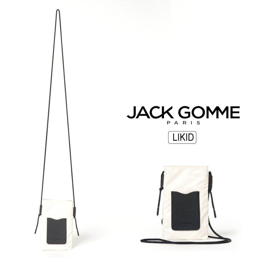 Jack Gomme ジャックゴム LIKID【ECRU】スマホショルダー LIGHT ORIGINAL はっ水生地 25E1931.LVO_LIKID 10062012510029 【正規販売店】