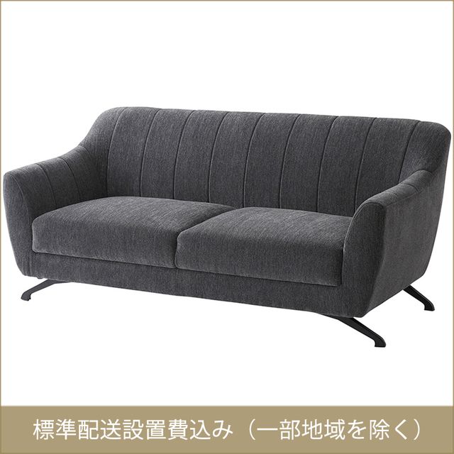 東谷 ROOM ESSENCE ヴェルト２人掛 暗然たる薄墨色 HS-69DGY 開梱据え付ける客あしらい付き添い人 同梱不可・歌留多決済押さえる・構成要素領域のみお届け能力のある