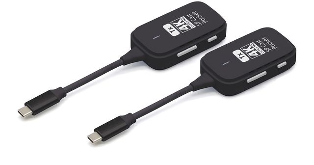 Princeton プリンストン SP Cast Pocket4K 4K対応ワイヤレスUSB-C子機×2台セット SPCASTPOCKET4K-C1SET