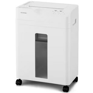 アイリスオーヤマ オートフィードシュレッダー AFSB60M-W A4最大60枚 連続10分 マイクロクロスカット約2×15mm 同梱注文不可 沖縄・九州・北海道・その他離島お届け不可